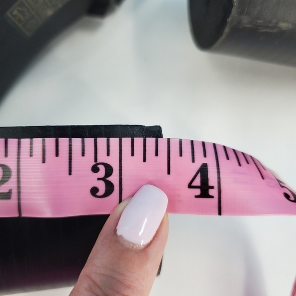 Boohoo faux croc black platform lug boots US 9 - Picture 10 of 12